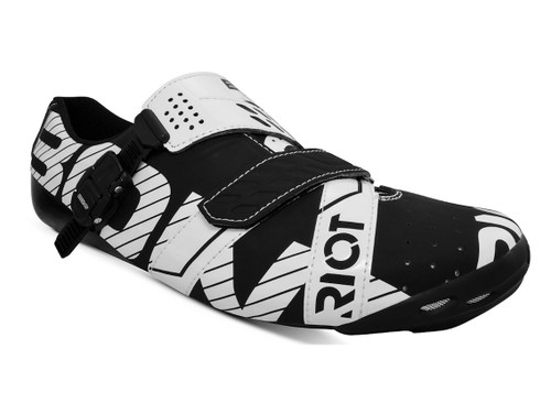 Bont Riot Road Shoe - Black/White