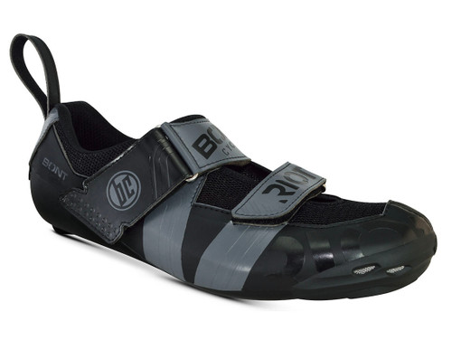 Bont Riot TR+ Triathlon Shoe - Black/Charcoal