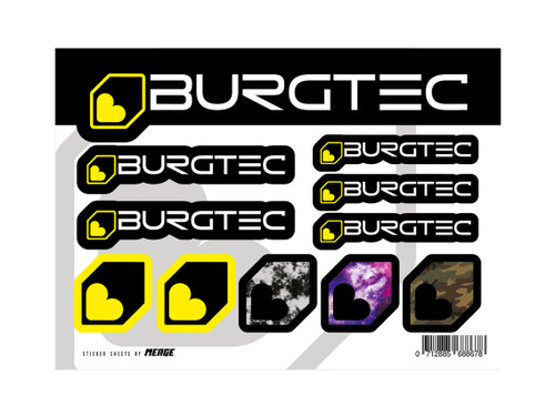 Burgtec Sticker Sheet