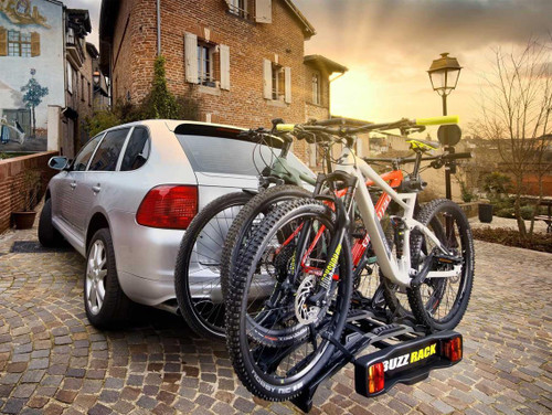 Buzzrack E-Hornet 3 Tow Ball Platform Bike Carrier - 3 Bike
