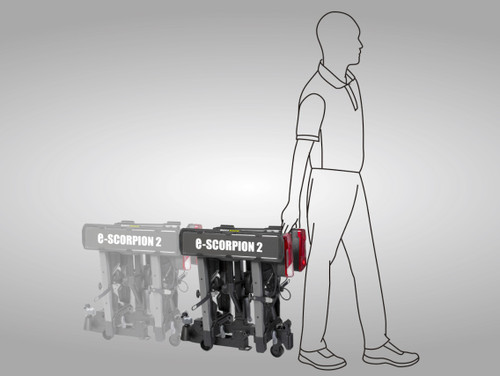 Buzzrack E-Scorpion 2 Compact Tow Ball E-Bike Carrier - 2 Bike