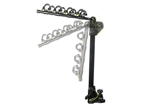 Buzzrack Moose 4 Tow Bar Mount Rack - 4 Bike