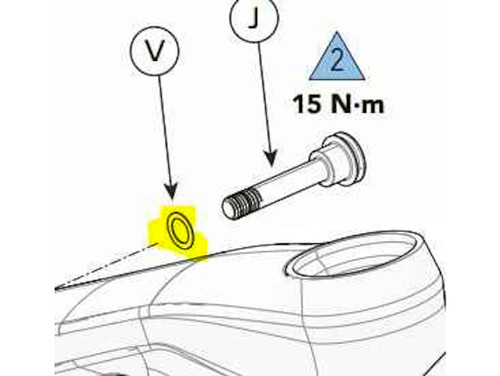 Cannondale Scalpel Shock Bolt Washer - K91081