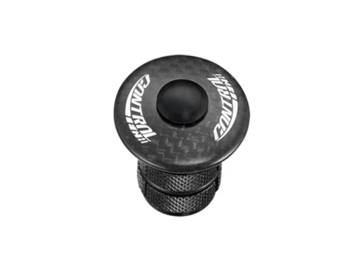 Controltech Comp Carbon Top Cap - Matt Black