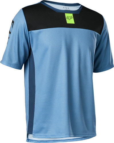 Fox Defend Youth SS Jersey Dusty Blue 2022