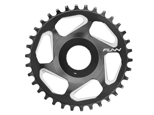 FUNN Sole ES Narrow-Wide Direct Mount Chainring for EBikes Black 34t