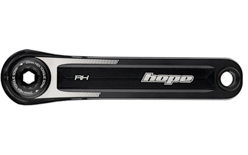 Hope RX 172.5mm Crankset - No Spider Black