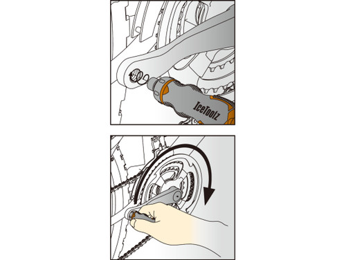 IceToolz 33D1 Dummy Pedal
