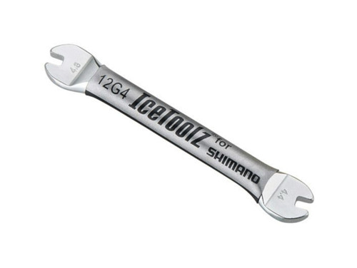 IceToolz 8-Groove Spoke Wrench with Spoke Holder