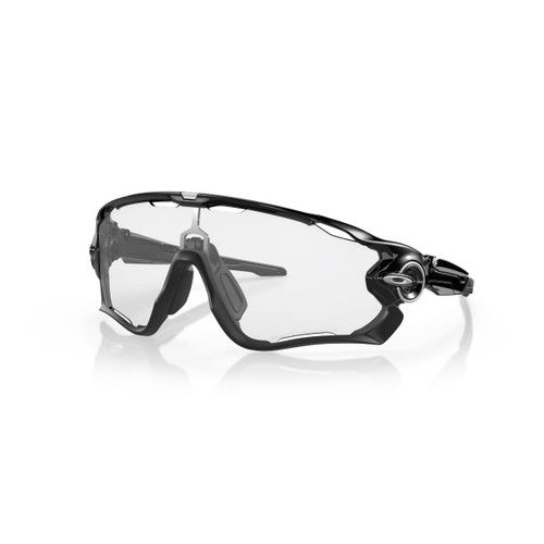 Oakley Jawbreaker Clear to Black Iridium Photochromic Sunglasses