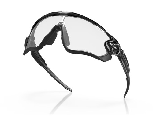 Oakley Jawbreaker Clear to Black Iridium Photochromic Sunglasses