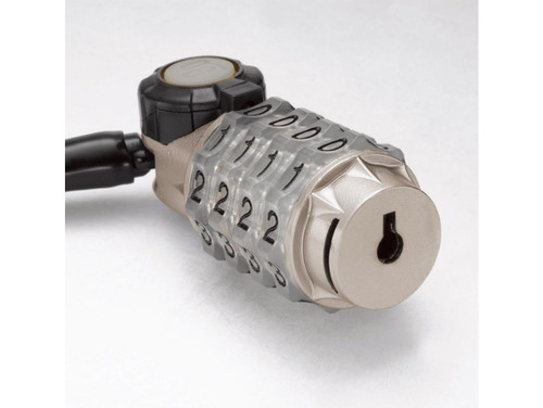 Onguard OG Series Light Up Coiled Combo Cable Lock - 150cm x 8mm