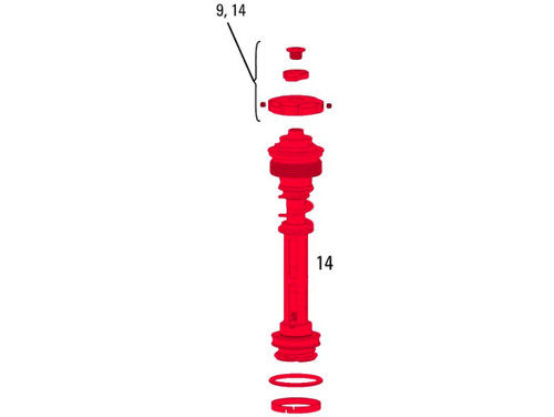 RockShox Lyrik Mission Control DH Damper without Floodgate