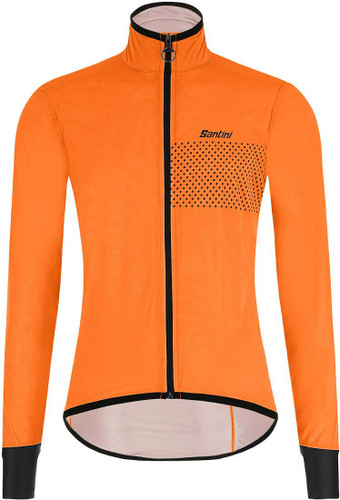 Santini Guard Nimbus Rain Jacket - Fluro Orange