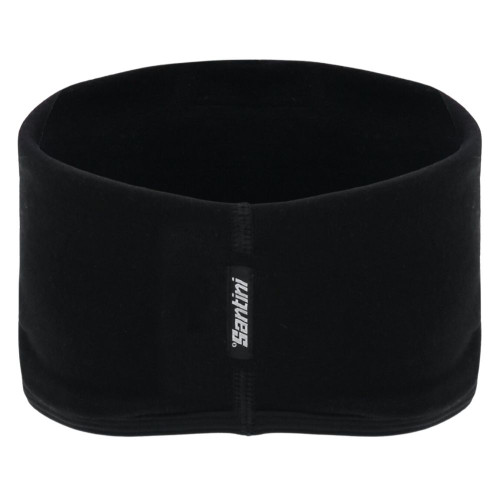 SANTINI SMS Black Ear Warmer Winter Wool