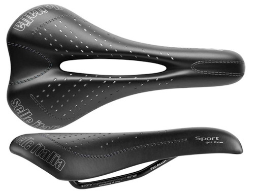 Selle Italia Sport Gel Flow Saddle - Black