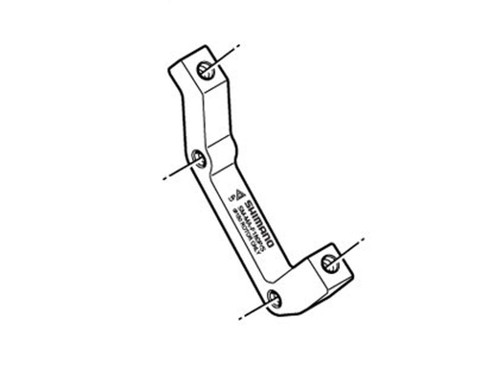 Shimano R180P/SA Disc Brake Mount Adapter - 180mm