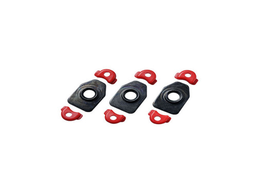 Shimano SH-RC900 Cleat Nut - 3PCS for 1 Shoe w/Spacers