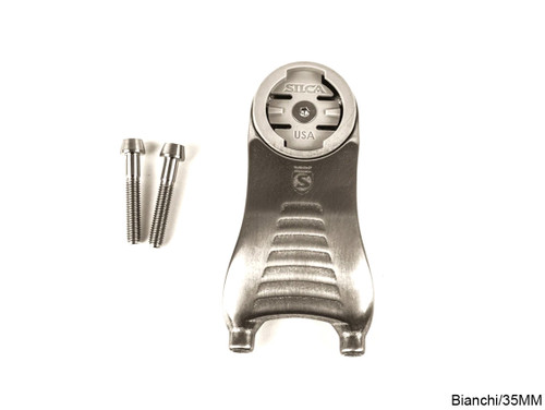 Silca Mensola Brushed Titanium Computer Mount