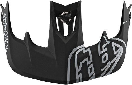 Troy Lee Designs Replacement Stage Helmet Visor Stealth Black/Silver