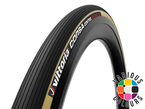 Vittoria Pista Control 700x23c Graphene 2.0 Folding Tyre Black 