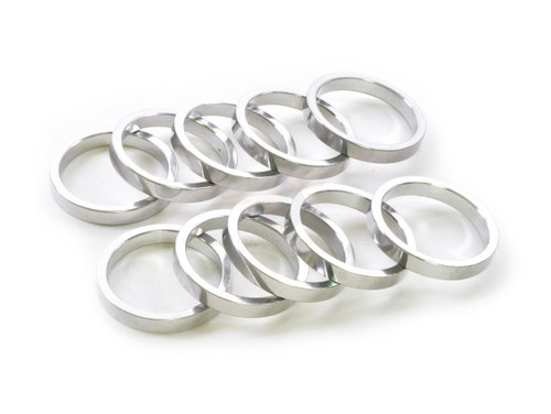 Wheels MFG 1-1/8 Aluminum Headset Spacer - (10pcs)