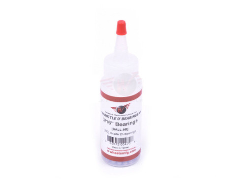 Wheels MFG 3/16" Grade 25 Ball Bearings - Bottle of 150