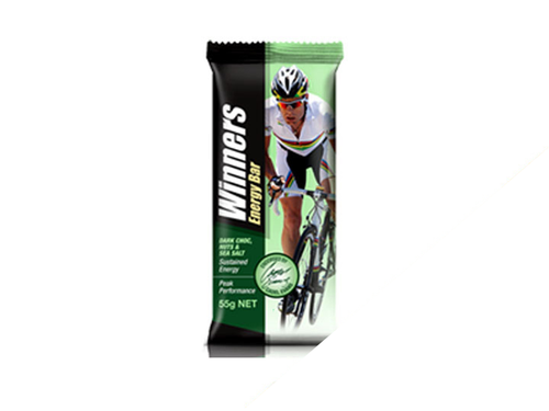 Winners Energy Bar Dark Choc, Nuts & Sea Salt