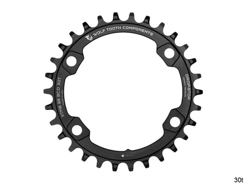 Wolf Tooth 96 BCD 4 Bolt Chainrings For XT M8000 / SLX M7000 Drop-Stop ST