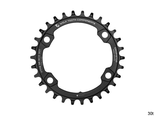 Wolf Tooth 96mm BCD Chainrings for Shimano XT M8000 and SLX M7000 Drop-Stop A