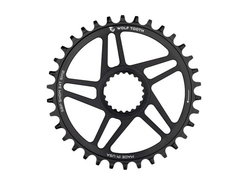 Wolf Tooth Direct Mount 12 Speed Hyperglide+ Chainrings for Shimano Cranks