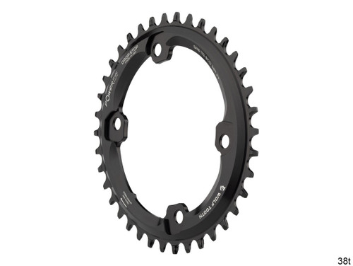 Wolf Tooth Elliptical 110 BCD Asymmetric 4-Bolt for Shimano GRX Cranks