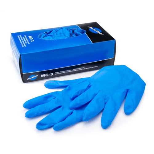 Park Tool MG-3 Nitrile Mechanics Gloves 100pk Medium