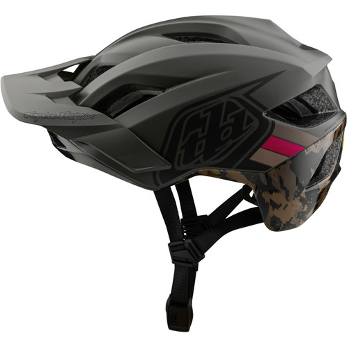 Troy Lee Designs Flowline SE AS Badge Tarmac/Oak MTB Helmet