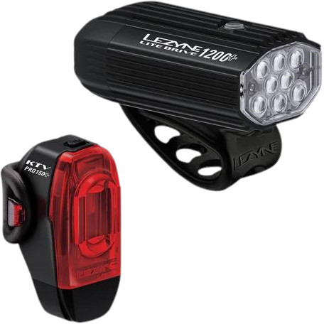 Lezyne Lite Drive 1200+ / KTV Drive Pro+ Pair