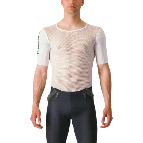 Castelli Bolero Short Sleeve Base Layer White
