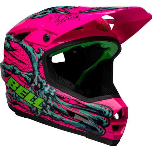 Bell Sanction 2 DLX MIPS Full Face Helmet Bonehead Pink/Turquoise