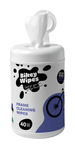 Bikey Wipes Frame Cleaning Wipes 40pcs