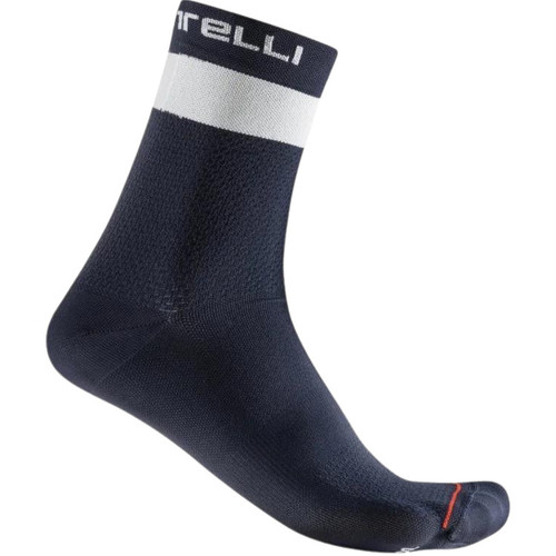 Castelli Elements 15 Socks Belgian Blue/Ivory