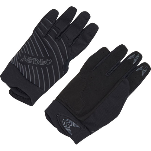 Oakley Drop In 2.0 Mens Blackout/Uniform Grey MTB Gloves