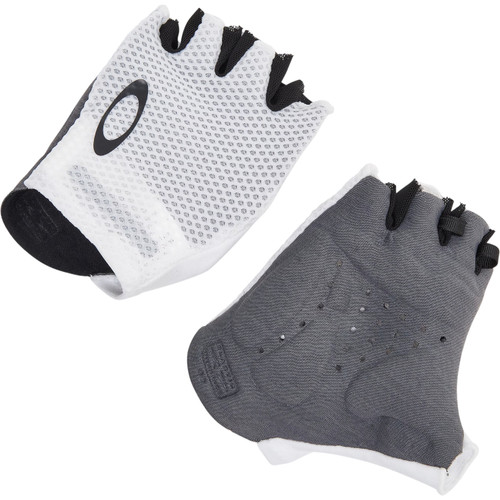Oakley Endurance Lite Mens White Road Short Gloves Oakley Endurance Lite Mens White Road Short Gloves