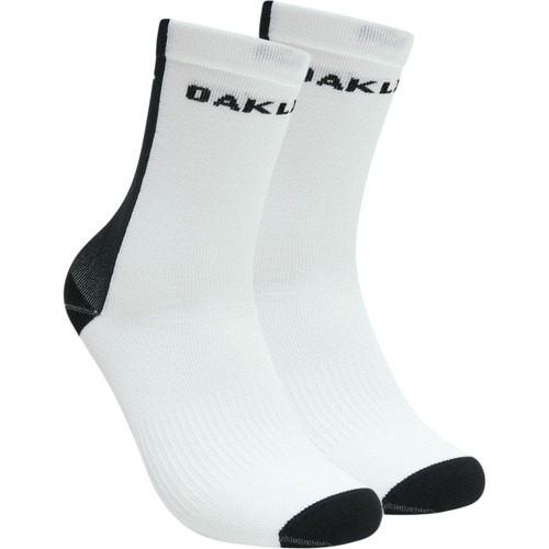 Oakley Icon Mens White/Black Road Short Socks