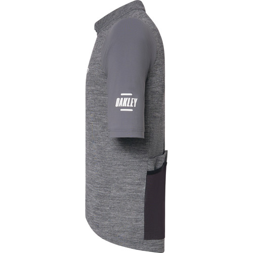 Oakley Off Grid Jersey Mens Blackout Road SS Jersey
