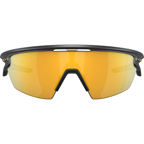 Oakley Sphaera Sunglasses Matte Carbon Prizm 24K lens