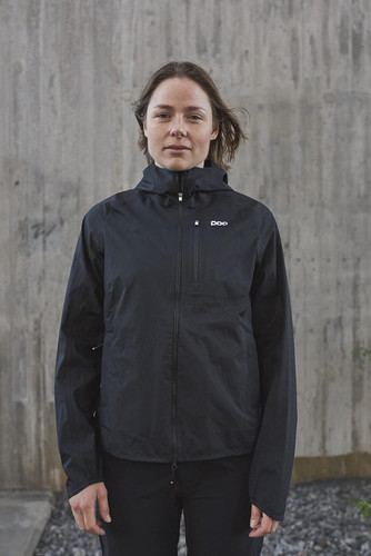 POC Womens Motion Rain Uranium Black Jacket