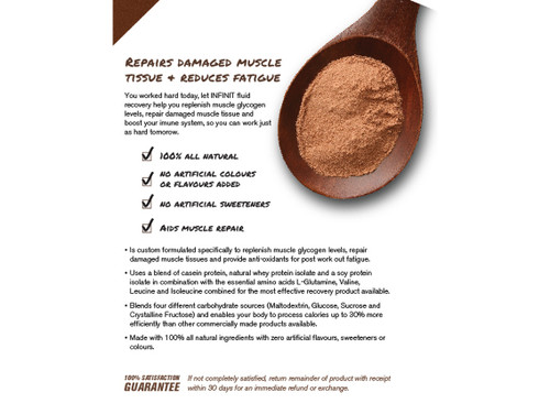 Infinit Nutrition Repair Complete Recovery Single Serve 10 Pack - Chocolate