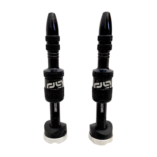 e*thirteen Gen2 Quickfill Tubeless Valves Black 23-31mm