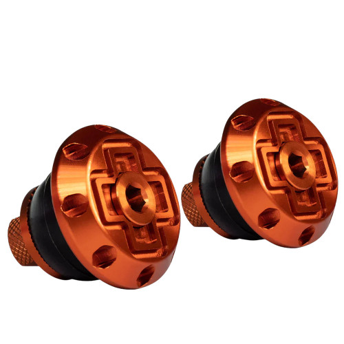 Muc-Off Disco Bar End Plugs Orange