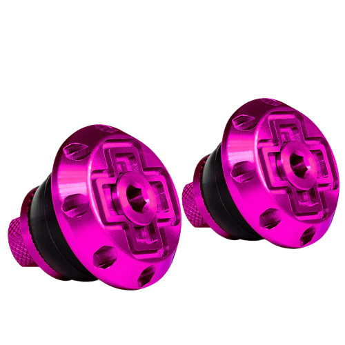 Muc-Off Disco Bar End Plugs Pink