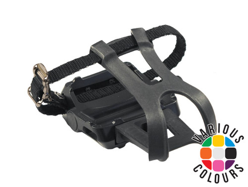 Azur Rapid Pedal with Toeclip and Straps